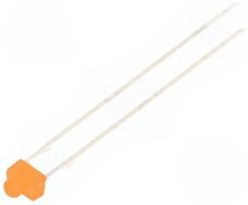 TLUO2401, LED; 1.8mm; red; 4?20mcd; 20°; Front: convex; 2?3V; Pitch: 2.54mm