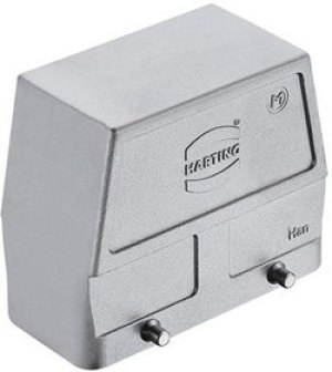 19628160527, Heavy Duty Power Connectors METAL HOOD HAN 16B 2 LVR LCKING 19628160527, Heavy Duty Power Connectors METAL HOOD HAN 16B 2 LVR LCKING