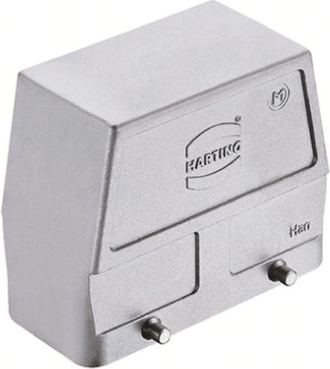 19628160527, Heavy Duty Power Connectors METAL HOOD HAN 16B 2 LVR LCKING 19628160527, Heavy Duty Power Connectors METAL HOOD HAN 16B 2 LVR LCKING