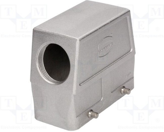 19628160527, Heavy Duty Power Connectors METAL HOOD HAN 16B 2 LVR LCKING 19628160527, Heavy Duty Power Connectors METAL HOOD HAN 16B 2 LVR LCKING