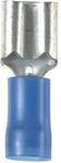 DNF14-250-M, Quick Disconnect Terminal 14-16AWG Brass Blue F 21.08mm Tin Box