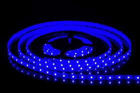 Светодиодная лента 5м, 12В, 4,8Вт/м, 60д/м, ip65, 65Лм/м, синий, 8мм, ML-R60-2835-B-LP-ST