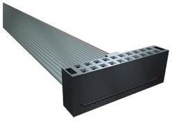 HCSD-12-01-N, Headers &amp; Wire Housings IDC Socket and Terminal Cable Assemblies, 0.100" Pitch