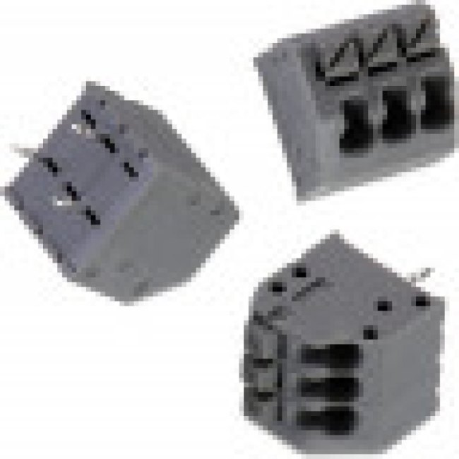 691412120004B, Fixed Terminal Blocks WR-TBL Terminal block - Screwless Push IN - THT