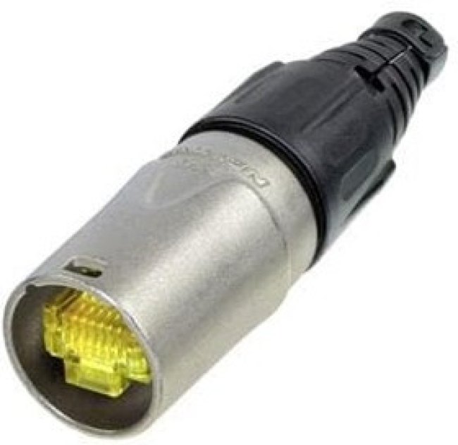 NE8MX, Modular Connectors / Ethernet Connectors Cbl carrier CAT5 Ni requires RJ45 Cbl