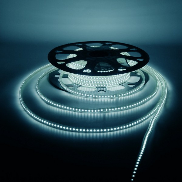 Gauss Лента LED 2835/120-SMD 7W 220V 600lm/m 6000K IP67 (20м)