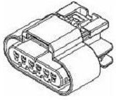 15326830, Automotive Connectors 6P FM BLK CONN ASSY GT 150 SERIES 15AMPS