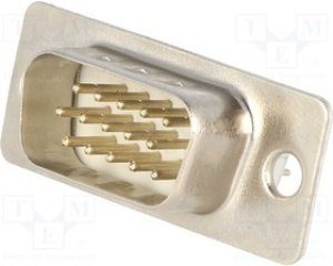 DS15P-HD, Разъем D-Sub HD; PIN: 15; гнездо; "папа"; прямой; THT; 5А; 15мОм DS15P-HD, Разъем D-Sub HD; PIN: 15; гнездо; "папа"; прямой; THT; 5А; 15мОм