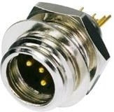 RT5MPR, XLR Connectors 5P MALE CHASSIS CONN