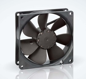 3412N/2GLE-454, Axial Fan DC 92x92x25mm 12V 61m³/h