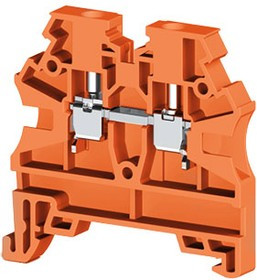 AVK2,5 RD (оранжевый), 304207RP Клеммник на DIN-рейку 2,5мм.кв.