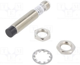 E57-12GE08-D1DB, Датчик: индуктивный; Конф.выхода: 2-проводной NC; 0-8мм; 10-30ВDC