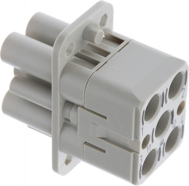 09120073041, HEAVY DUTY INSERT, PLUG, 3+PE, 40A