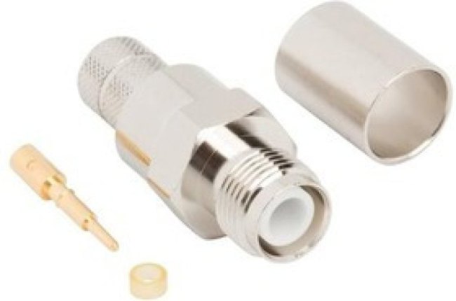 031-6875, RF Connectors / Coaxial Connectors RP-TNC Str Cr Jk LMR-400 50 Ohm