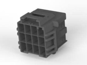 5-2232356-4, Power to the Board 3x4 cap housing dgr panel mount Key A 5-2232356-4, Power to the Board 3x4 cap housing dgr panel mount Key A