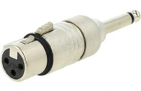 NA2FP, XLR Connectors 3P F XLR - 1/4" MONO PLUG - PRE-WIRED