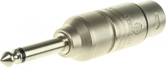 NA2FP, XLR Connectors 3P F XLR - 1/4" MONO PLUG - PRE-WIRED