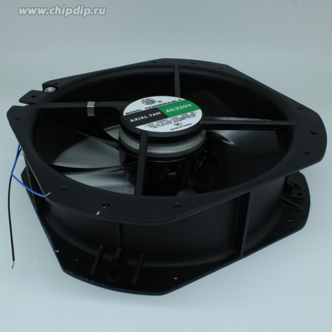 TG28080HA2BL-7P-C, вентилятор 220В 280х280х80мм подшипник качения провода