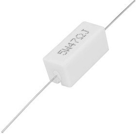 RX27-1 47 Ом 5W 5% / SQP5, Мощный постоянный резистор , керамо-цементный корпус