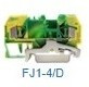 FJ1-4/D, 281-907 Клемма с заземлением серии FJ1 2-к, 4 кв. мм