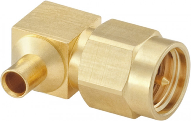 32S206-271L5, RF Connectors / Coaxial Connectors SMA Right Angle Plug