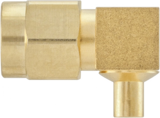 32S206-271L5, RF Connectors / Coaxial Connectors SMA Right Angle Plug