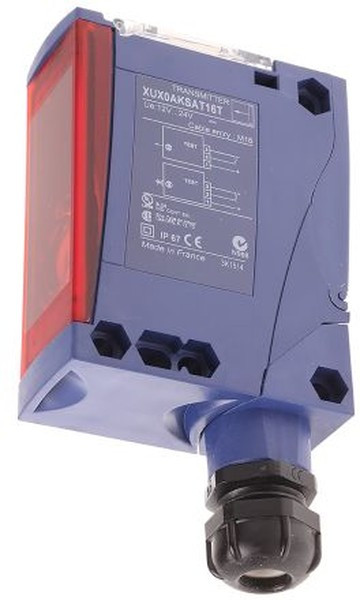 XUX0AKSAT16T, Optical Sensor 60m 2ms 36V 100mA IP65 / IP67 XUX