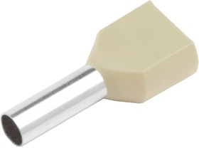 General Наконечник-гильза НГИ2 GNGI-E2-2x10-14 Слоновая кость, 100 штук