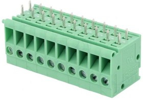 FRONT 2,5-H/SA 5-EX, Зажимная рейка для печатных плат, угловой 90°, 5мм, на PCB, 20А