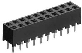 A3C-6DA-2DSA(71), Headers &amp; Wire Housings 6P DR STRT RECPT 3MM LEAD LENGTH