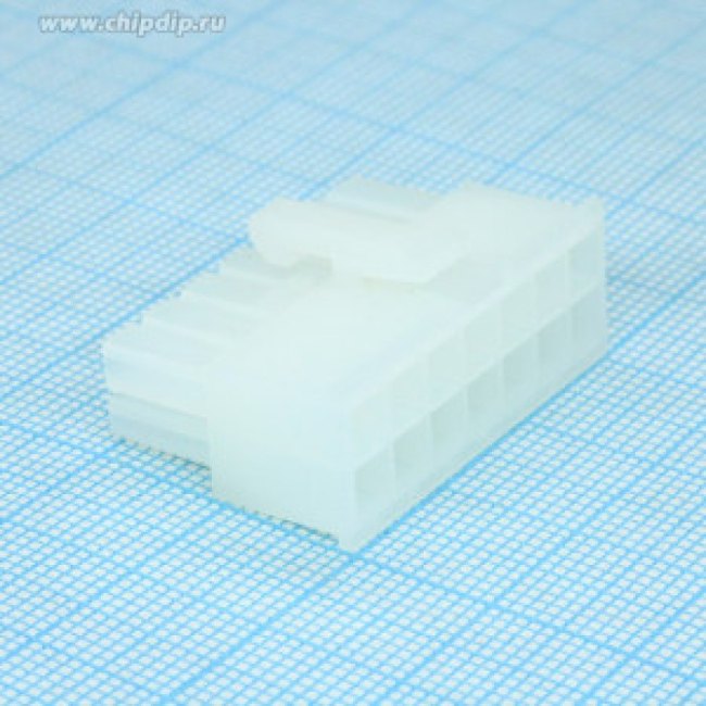 0039012140, Вилка, провод-провод/плата, "мама", Mini-Fit Jr, 4,2мм, PIN: 14