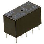 G5V2 12DC, Реле 2 переключ. 12VDC, 0,5A/125VAC DPDT