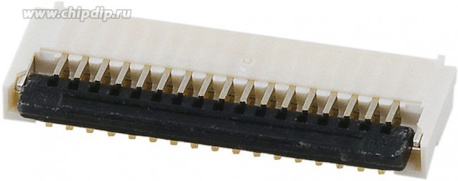 503480-1700, FFC &amp; FPC Connectors 0.5 FPC E/O B/F As sy 17Ckt EmbsTp Pkg