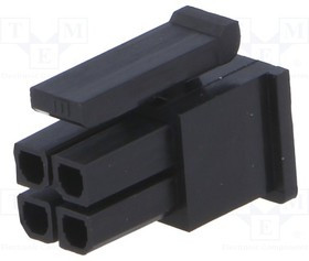 MF30-HFD1-04, Вилка, провод-плата, "мама", MF30, 3мм, PIN: 4, без контактов MF30-HFD1-04, Вилка, провод-плата, "мама", MF30, 3мм, PIN: 4, без контактов