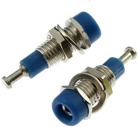 Z008 2mm panel jack BLUE