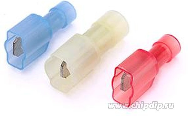 56746, Разъем плоский полностью изолированный «папа» РПИ-П(н) 1.5-(6.3) серия ПРОФИ (КВТ) 56746, Разъем плоский полностью изолированный «папа» РПИ-П(н) 1.5-(6.3) серия ПРОФИ (КВТ)