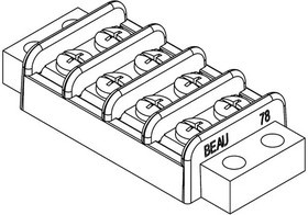 38780-0122, Barrier Terminal Blocks CB BTS STD 22 ASY CB BTS STD 22 ASY