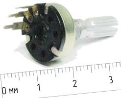 Резистор переменный поворотный 50к\B\\\YRV-17N4; №7226 РПвр 50к\B\\\YRV-17N4\