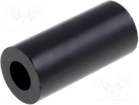 TDYS3.6/15, Дистанцирующая стойка, цилиндрическая, полистирол, Дл: 15мм