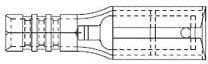 19203-0390, Terminals 16-14 AWG .250 FEM Q 50 FEM QD STEEL 900F