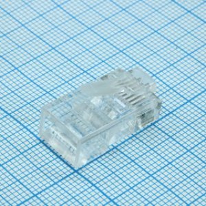 KLS12-RJ45-8P8C-01, (TPR-8P8C), Modular Plugs 8P8C,Fu"