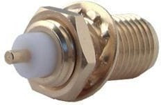 22_SMA-50-0-3/111_NE, RF Connectors / Coaxial Connectors SMA straight bulkhead receptacle jack(f)
