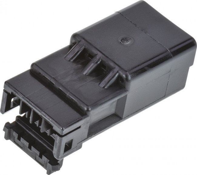 174967-2, Conn Housing RCP 4 POS 2.5mm Crimp ST Cable Mount Black Bag 174967-2, Conn Housing RCP 4 POS 2.5mm Crimp ST Cable Mount Black Bag