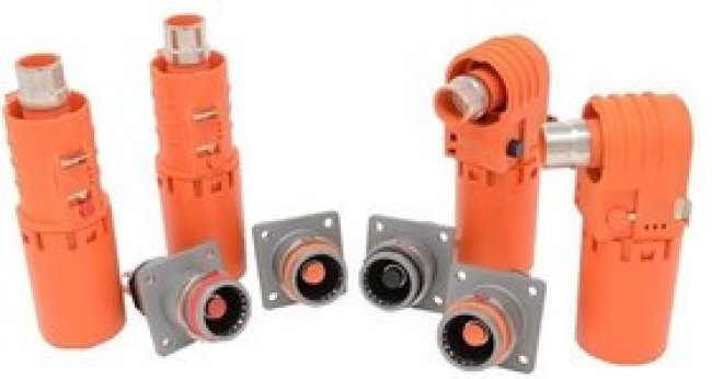 SLPPB70BSR2EH, Heavy Duty Power Connectors 8.0mm RAPlugEMI&amp;HVIL Red 60Keyway