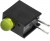 551-0307F, LED Circuit Board Indicators HI EFF YELLOW DIFF