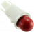 1090QA1-28V, Panel Mount Indicator Lamps RED DIFFUSED 1/2" MOUNTING HOLE