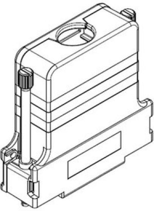 173111-0122, D-Sub Backshells FCT HOOD S1 0 DEG PLSTC W/THMBSCRW 173111-0122, D-Sub Backshells FCT HOOD S1 0 DEG PLSTC W/THMBSCRW