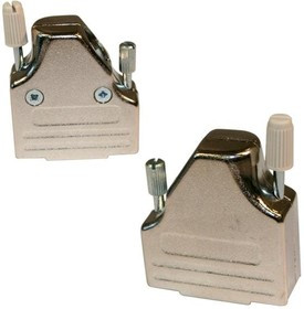 953-015-030R121, D-Sub Backshells 15P 35D Strain Rlf Die Cast Nickel