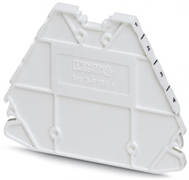 3270152, DIN Rail Terminal Blocks D-PTRV 4 WH 1-4