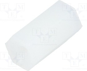 FIX-HP2-9, Дистанцирующая стойка с резьбой, шестигранная, полиамид, M2, 9мм